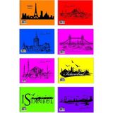 Spiralli Resim Defteri, Pp Kapak, 25X35 Cm, 25 Yaprak, 1 Adet - Ahşap - Seçenek 1