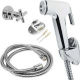 Spiralli Taharetmatik Set Hortum Mafsal Taharet Musluğu E0553