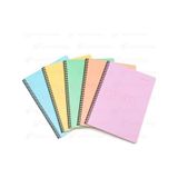 Spiralli Telli Pp Kapak A4- 120 Yaprak Kareli Defter 4 Adet