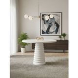 Spirra Yuvarlak Ahşap Yemek Masası 120X120