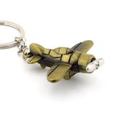 Spitfire Pervaneli Uçak WWI Dünya Savaşı Metal Anahtarlık KC524