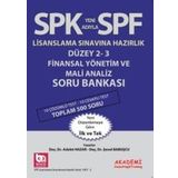 SPK Yeni Adıyla SPF Lisanslama Sınavına Hazırlık Düzey 2-3 Finansal Yönetim ve Mali Analiz Soru Bankası - Adalet Hazar Şenol Babuşcu