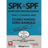 SPK Yeni Adıyla SPF Lisanslama Sınavına Hazırlık Düzey 2-3 - Kurumsal, Kredi Ticaret Hukuku Soru Bankası - Adalet Hazar Şenol Babuşcu av sezercan bektas