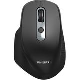 SPK7818 3200 Dpı 8 Tuşlu Dual Mod Bluetooth ve 2.4g Kablosuz Ergonomik Sessiz Mouse Siyah