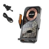 SPLACH Zippy S Kablosuz Şarj Telefon Tutacağı, Otomatik Sensörlü Telefon Tutucu, iPhone Samsung Google ve Tüm 4,7 inç - 6,8 inç Telefonlarla Uyumlu