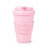 SPLASH Açık Pembe 350 ml Termos Mug Akıtmaz Kapak Çay Kahve Bardağı Özel Kutulu
