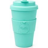Splash Kahve Bardagi Kahve Mug Sunum Bardağı Soğuk Içecek Bardağı Ice Latte Bardağı Soğuk Kahve Bardağı Termos - Yeşil - 350 ml
