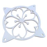splash n color 120 mm Sakura Fan Izgarası Dekoratif Kapak, Süper Sevimli Fonksiyonel Kiraz Çiçeği Soğutma PC Fan Kapağı Koruyucu, Bilgisayar Donanımı için, Sakura PC Aksesuarları Oyun CPU, Kolay Kurulum