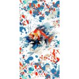 Splash Plaj Havlusu - 75 x 150 cm - Renkli