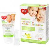 Splat 40 ml Baby 0-3 Yaş Elma Muz Diş Macunu ve Fırça Seti