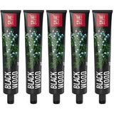 Splat Blackwood 5x75 ml Doğal Kömürlü Siyah Diş Macunu