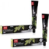 SPLAT Blackwood Beyazlatıcı Bitkisel Diş Macunu 75 ml x 2 Ardıç ve Nane Aromalı Siyah Renk