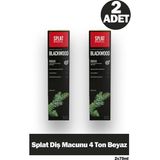 Splat Diş Macunu 4 Ton Beyaz 75 ml 2 Adet - 1