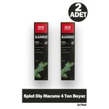 Splat Diş Macunu 4 Ton Beyaz 75 Ml 2 Adet