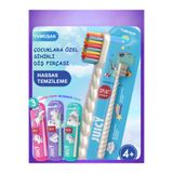 Splat Juicy Lab Unicorn Magic Çocuk Diş Fırçası 4+ Yumuşak Gümüş İyonlu