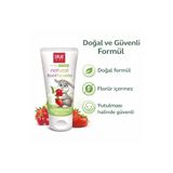 Splat Kids Çilek & Vişne Çocuk Diş Macunu 50 ml – 2-6 Yaş, Doğal Formül, Florür İçermez