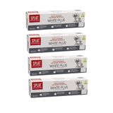 Splat Professional White Plus Bio-Active Diş Macunu, Mine Koruması ve Beyazlatma, 100 ml x 4 Adet