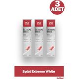 Splat Special Extreme White Beyazlatıcı Diş Macunu 75 ml 3 Adet - Pembe
