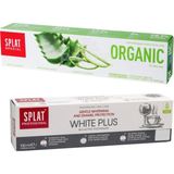 Splat White Plus 100 ml + Organıc 75 ml Diş Macunu