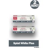 Splat White Plus Beyaz Diş Macunu 100 ml 2 Adet