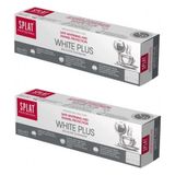 SPLAT White Plus Diş Macunu 100 ml - Çay Kahve İçenler İçin Hayvan Dostu Özellikli 2 Adet