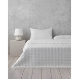 Splendor Saten Çift Kişilik Yatak Örtüsü Takımı 200X220 cm Beyaz - 200 x 220 cm