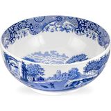 Spode Blue Italian Porselen Salata Servis Kasesi - Mavi - Beyaz - Standart