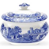Spode Blue Italian Porselen Şekerlik - Mavi - Beyaz - Standart