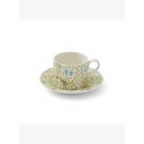 Spode x Morris & Co. Blackthorn Porselen Çay Fincanı & Tabak