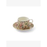Spode x Morris & Co. Golden Lily Porselen Çay Fincanı & Tabak
