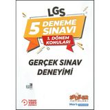 Spoiler Yayınları LGS 1. Dönem 5'li Deneme 2023 Basımı 8. Sınıf İçin Gerçek Sınav Deneyimi