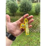 Sponge Bob & Sünger Bob 3D Anahtarlık Oyuncak ve Çanta Aksesuarı