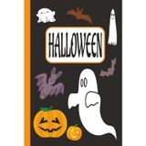 Spooky Season - Halloween (Black): Sketchbook | Drawings | Art Journal | Visual Diary | 6x9 Inches | 100 Pages