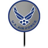 Spoontiques U.S. Air Force Garden Stake - Bahçe Dekoru - Çim ve Avlu için Dekoratif Kazık - Çok Renkli