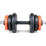 Spor 18 Kg (1X 18Kg) Dambıl Seti Turuncu Siyah