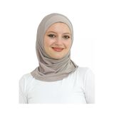 Spor Başörtüsü Kadın Hazır Giyim Türban Viskon Eşarp Şal Açık Vizon