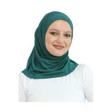 Spor Başörtüsü Kadın Hazır Giyim Türban Viskon Eşarp Şal Zümrüt