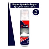 Spor Beyaz Deri Ve Kumaş Ayakkabı Boyası 75 Ml.