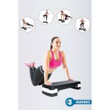 Spor Byfit 3 Kademeli Kaymaz Taban Fitness Egzersiz Step Tahtası