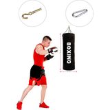 Spor Byfit 70 cm x 25 cm Hazır Dolu Boks Kum Torbası + Tavan Askı Kancası