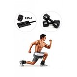 Spor Byfit Siyah El Veya Ayak Bileği Ağırlığı + 1 kg Dambıl Set Hediyeli - 0,25 kg x 2 Adet