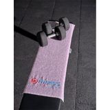 Spor Fitness Havlusu 40x100 Cm Pamuklu Lila