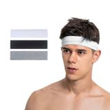 Spor Saç Bandı 3lü Sporcu Erkek Kafa Bandı Headband Tenis Ter Bantı Fitness Saç Bantları Yoga Crossfit Bisiklet Koşu Canlı İddia Yürüyüş Erkekler Süper Lig Saç Bantı