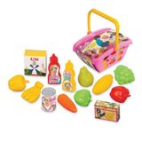 Spor35 01515 Barbie Küçük Market Sepeti -Dede Kız Erkek Çocuk Oyuncak Eğitici Oyuncaklar