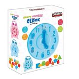 Spor35 03 340 Pilsan Bultak Saat ve Master Blok Kız Erkek Çocuk Oyuncak Eğitici Oyuncaklar
