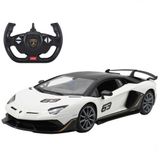 Spor35 1:14 Uzaktan Kumandalı Lamborghini Aventador SVJ Işıklı Araba Kız Erkek Çocuk Oyuncak Eğitici Oyunca