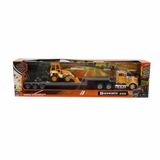 Spor35 1:43 Long Haul Kenworth Taşıyıcı Tır ve Dozer Kız Erkek Çocuk Oyuncak Eğitici Oyuncaklar