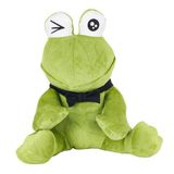 Spor35 1430 Peluş Papyonlu Oturan Yeşil Kurbağa -My Friend Toys Kız Erkek Çocuk Oyuncak Eğitici Oyuncaklar