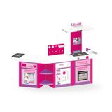 Spor35 1614 Dolu Barbie Mutfak Seti 3'lü Kız Erkek Çocuk Oyuncak Eğitici Oyuncaklar
