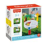 Spor35 1848 Fisher Price Su ve Kum Aktivite Masası 3ü 1 Arada Kız Erkek Çocuk Oyuncak Eğitici Oyuncaklar
